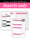 July - Dec. 2025 Inserts Only
