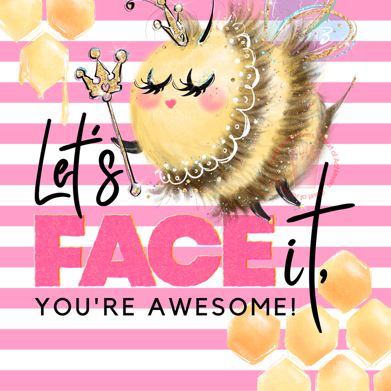 Bee-cause of you Chat Card