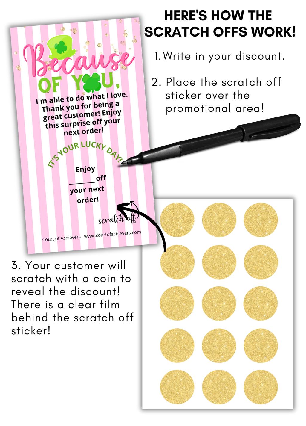 Feeling Lucky Scratch Off Cards