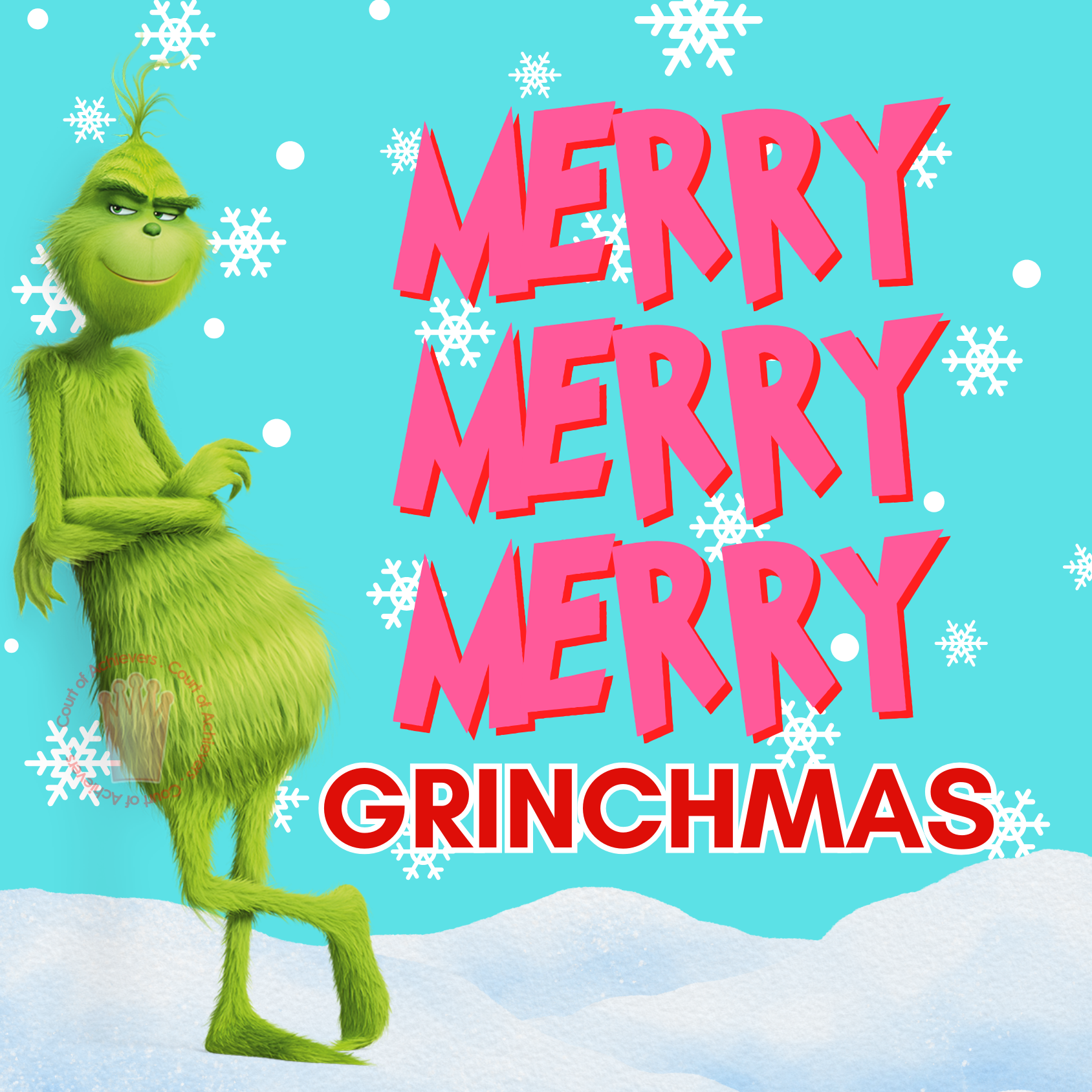 Clearance Merry Grinchmas Chat Card Court Of Achievers clearance-merry-grinchmas-chat-card-court-of-achievers