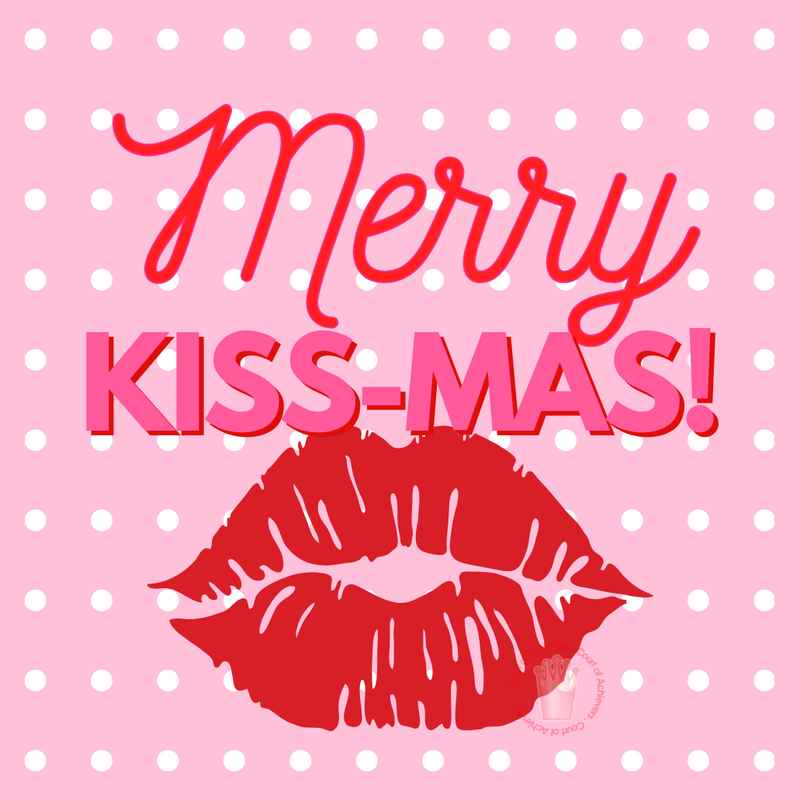 Merry Kiss-Mas Chat Card
