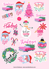 Merry & Bright Sticker Sheets