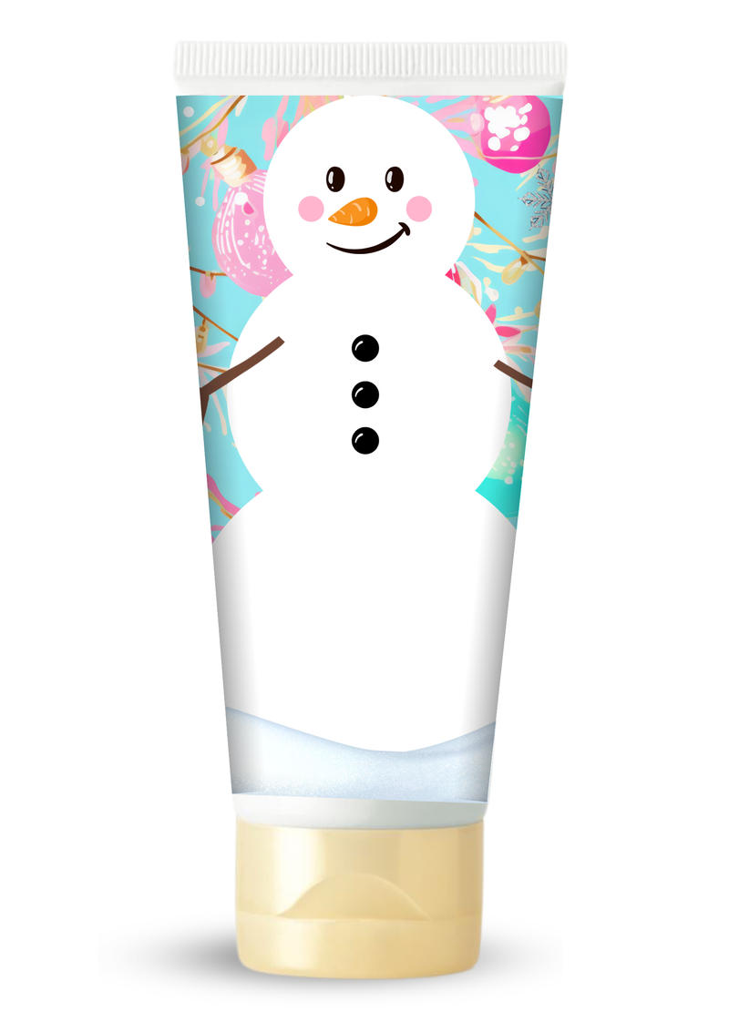 Snowman Bottle Hand Cream Wrap