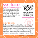 Mineral Sunscreen Chat Card