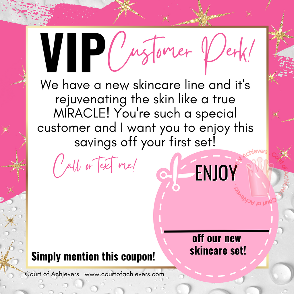Miracle VIP Customer Chat Card