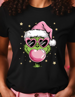 Bubble Gum Grinch Tee
