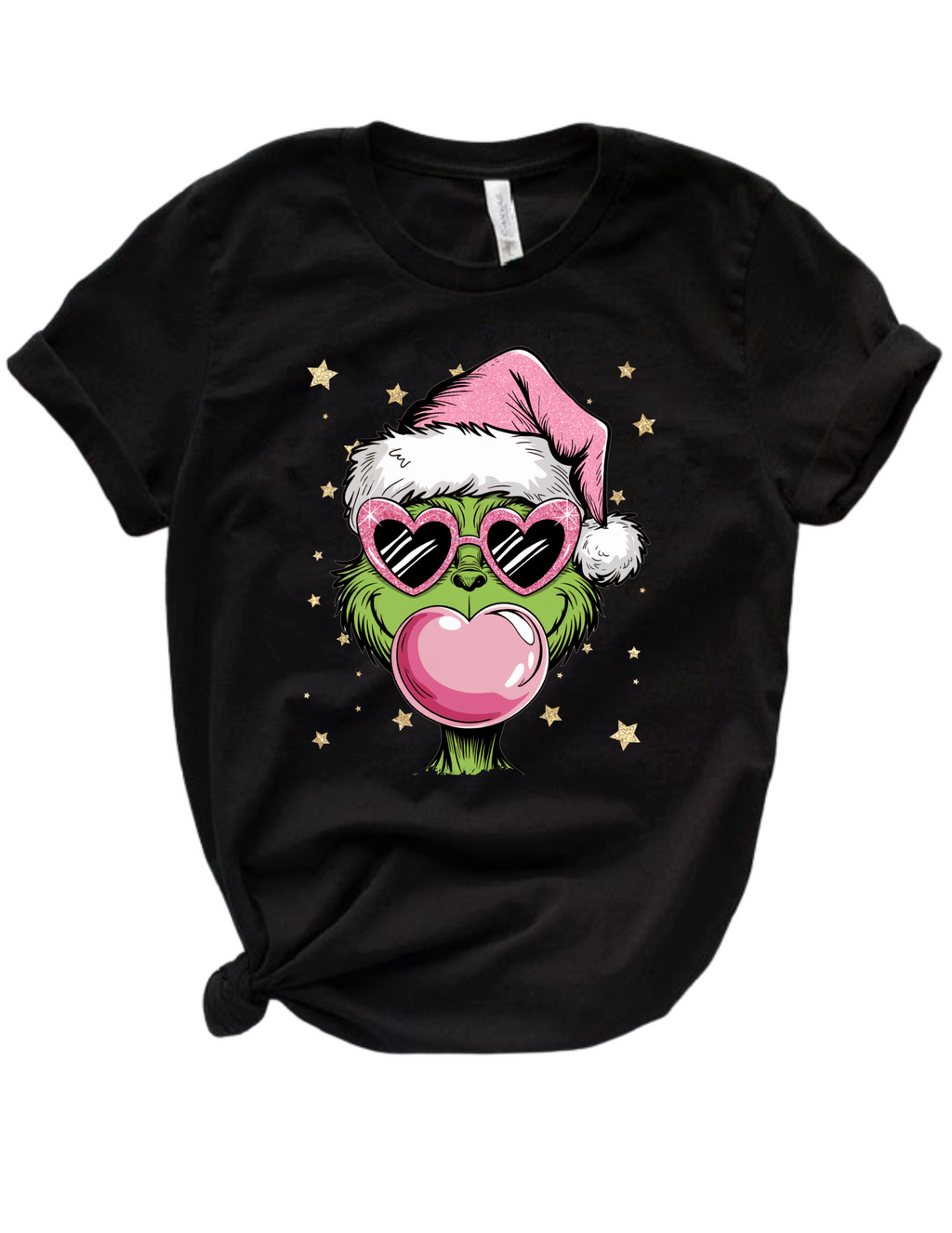 Bubble Gum Grinch Tee