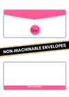 Pink Non-Machinable Envelopes