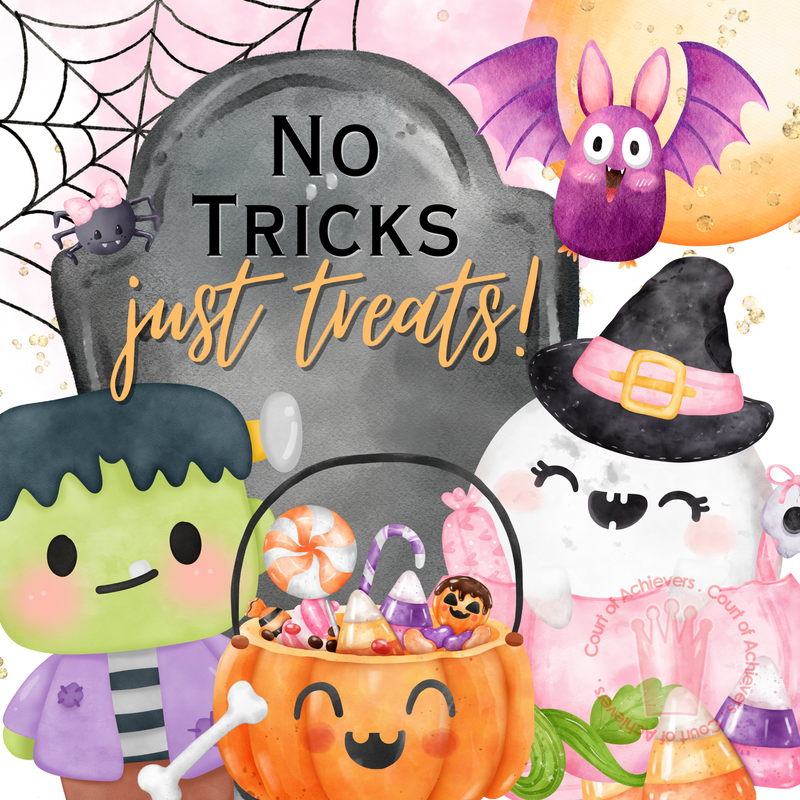 No Tricks Chat Card