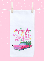 Merry & Bright Tea Towel