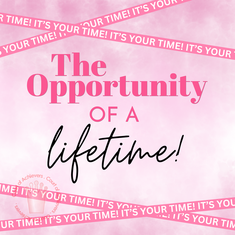 Pink Opportunity Chat Card