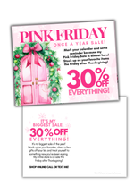 Pink Friday Postcard Bundle