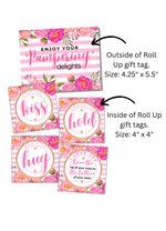 Pampering Delight Roll-Up Tags