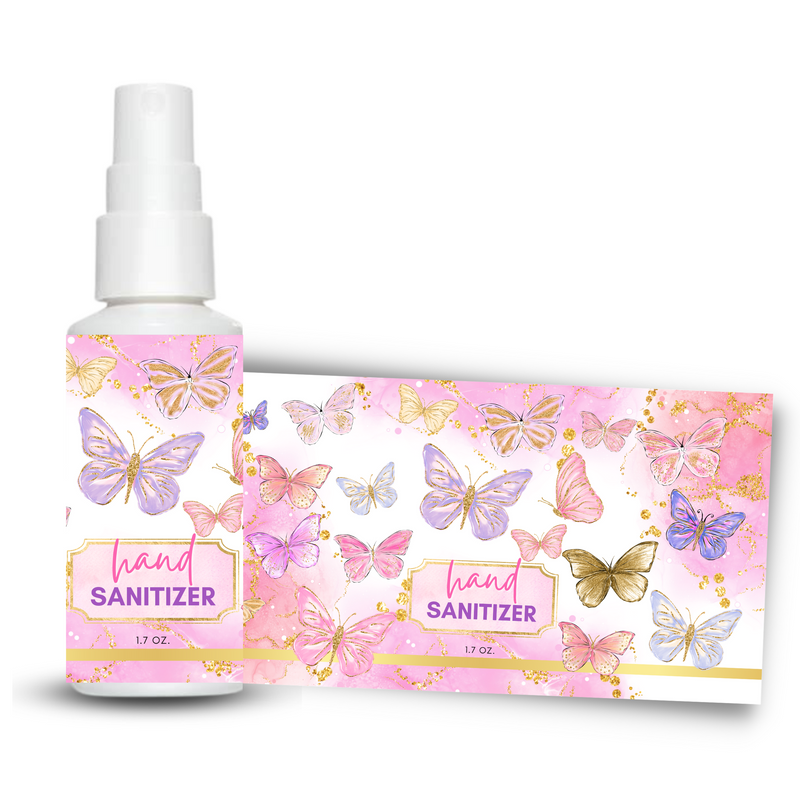 Butterfly Hand Sanitizer Wrap