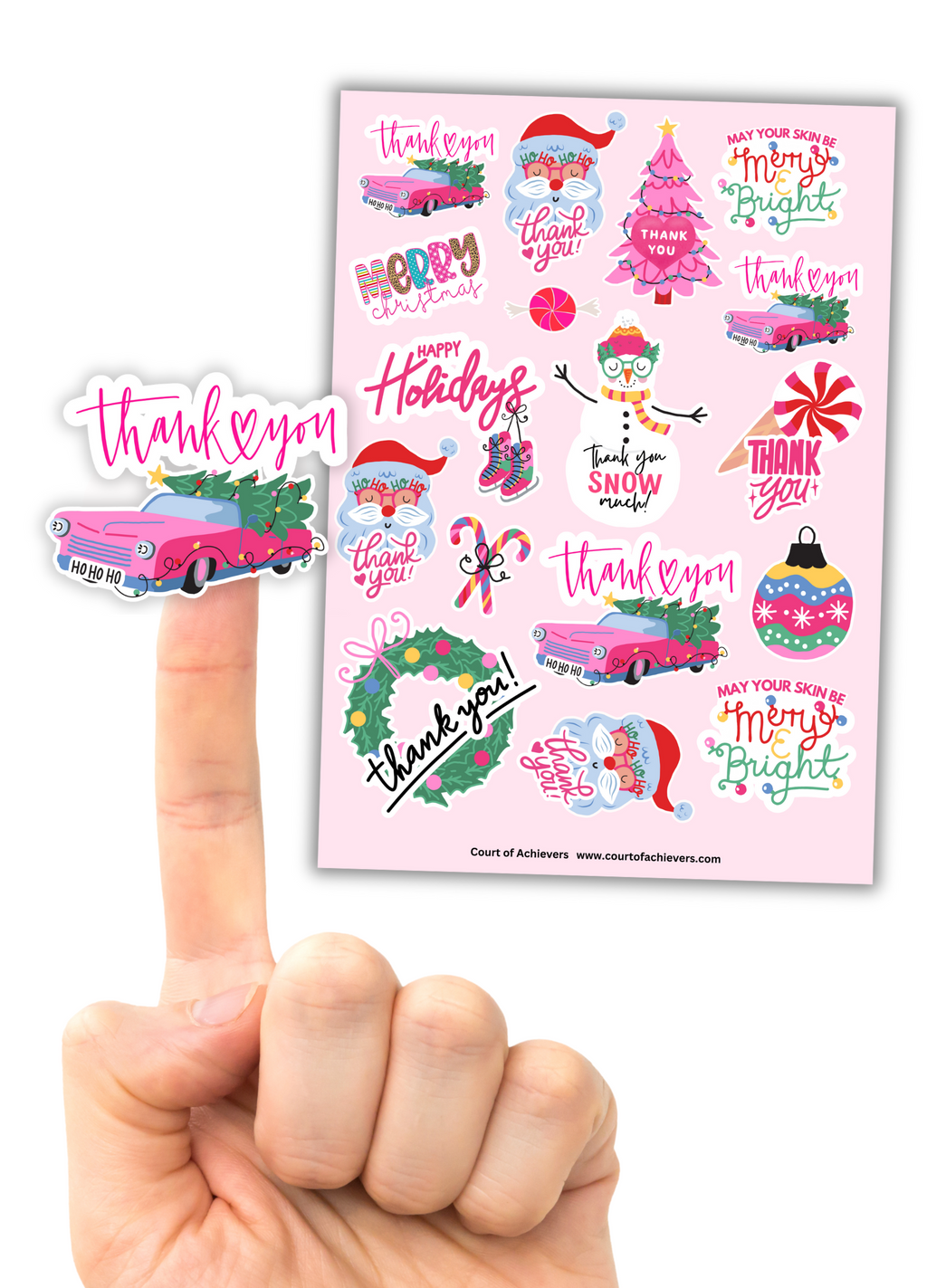 Merry & Bright Sticker Sheets