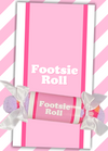 Limited- Edition PINK Footsie Roll Wraps