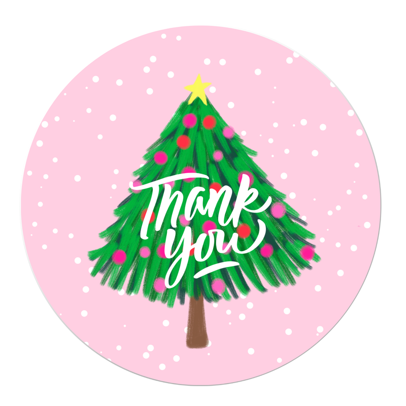 Bright Thank You Sticker