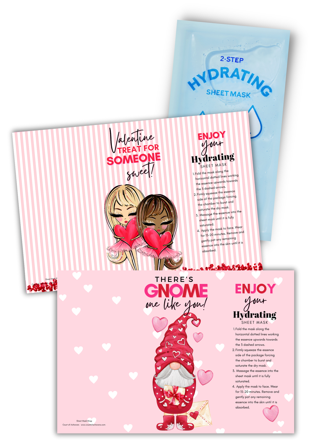 Valentine Sheet Mask Wrap