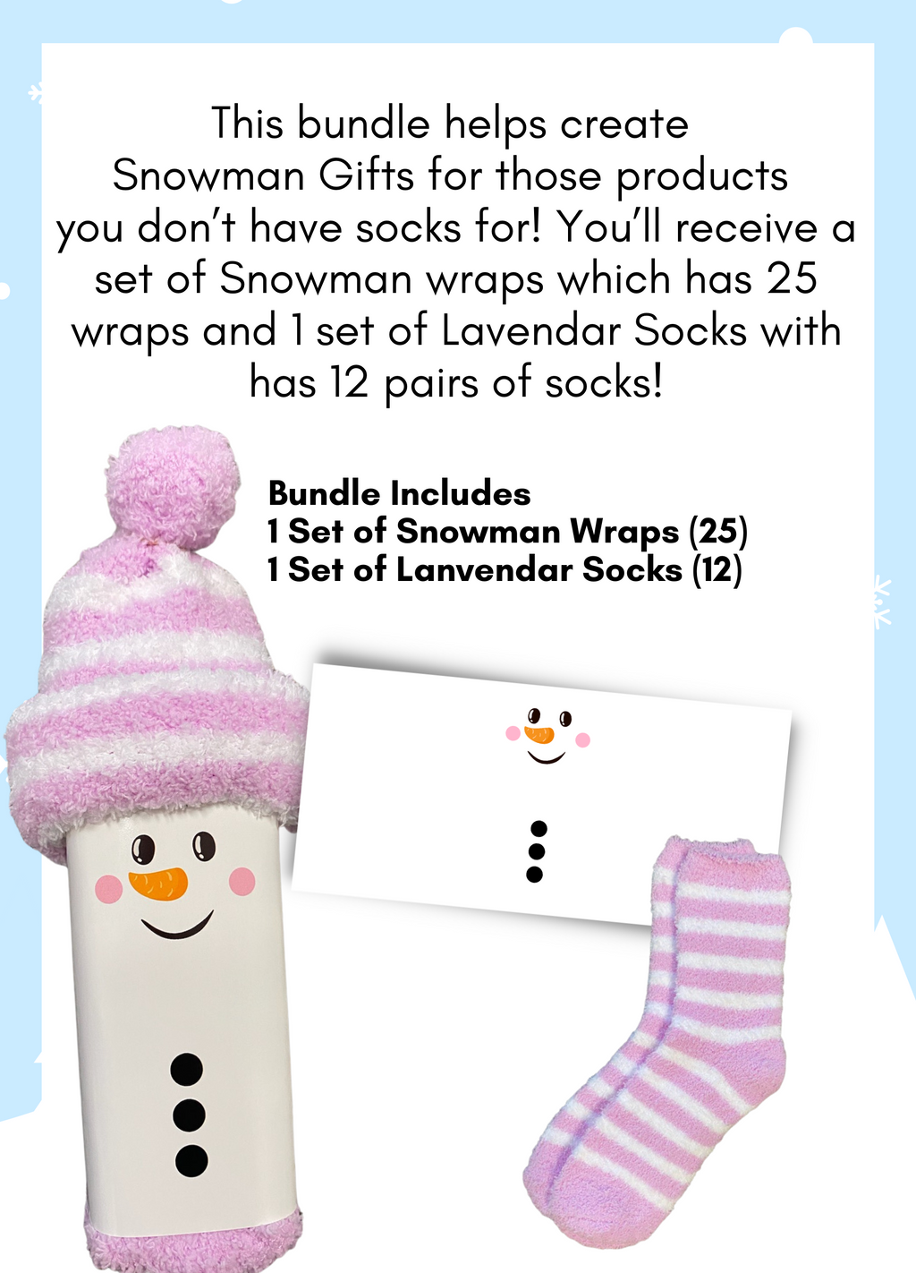 Snowman Sock Bundle