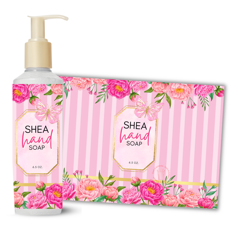 Floral Shea Hand Soap Wrap