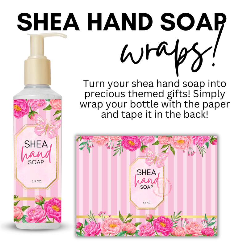 Spring Shea Hand Soap Wrap