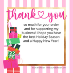 Merry & Bright Chat Card