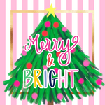 Merry & Bright Chat Card