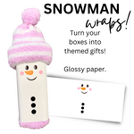 Snowman Wraps