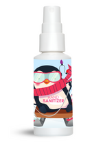 Skiing Penguin Sanitizer Wrap
