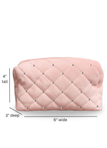 Set of 5 Pink Velvet Bags