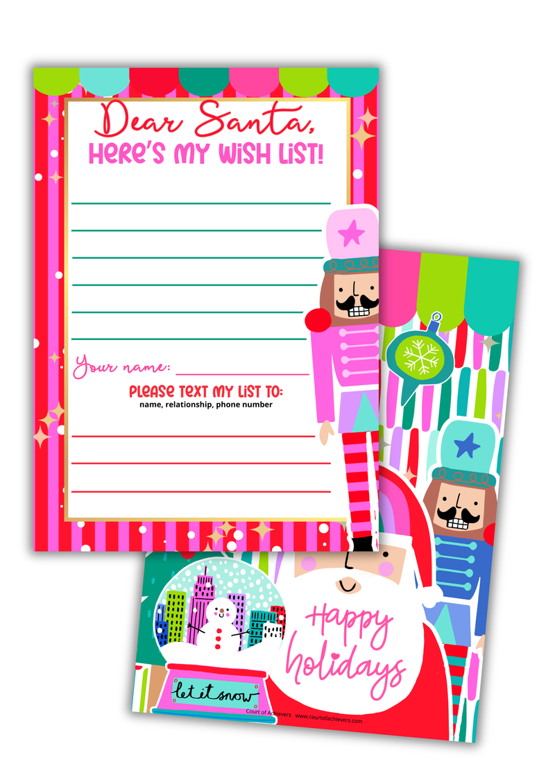 Dear Santa Wish List