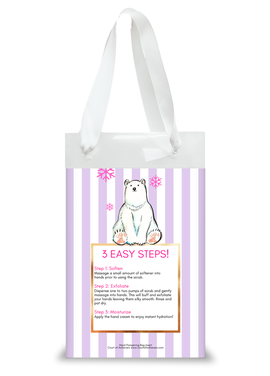 Winter Survival Kit Hand Pampering Set Insert