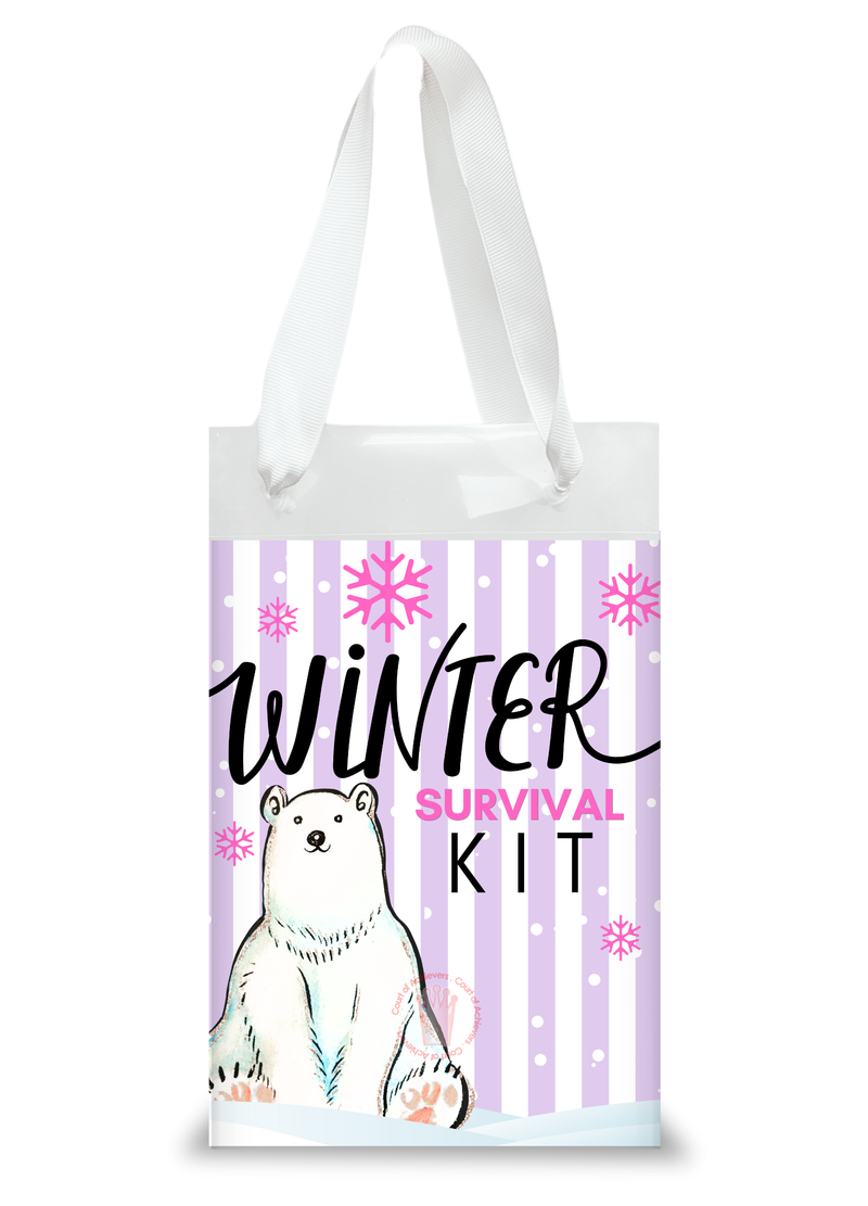 Winter Survival Kit Hand Pampering Set Insert