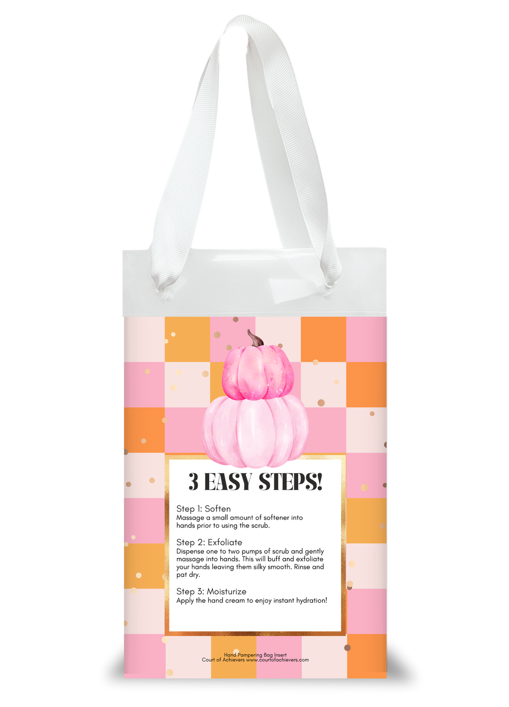 Hey Pumpkin Pampering Hand Set Insert