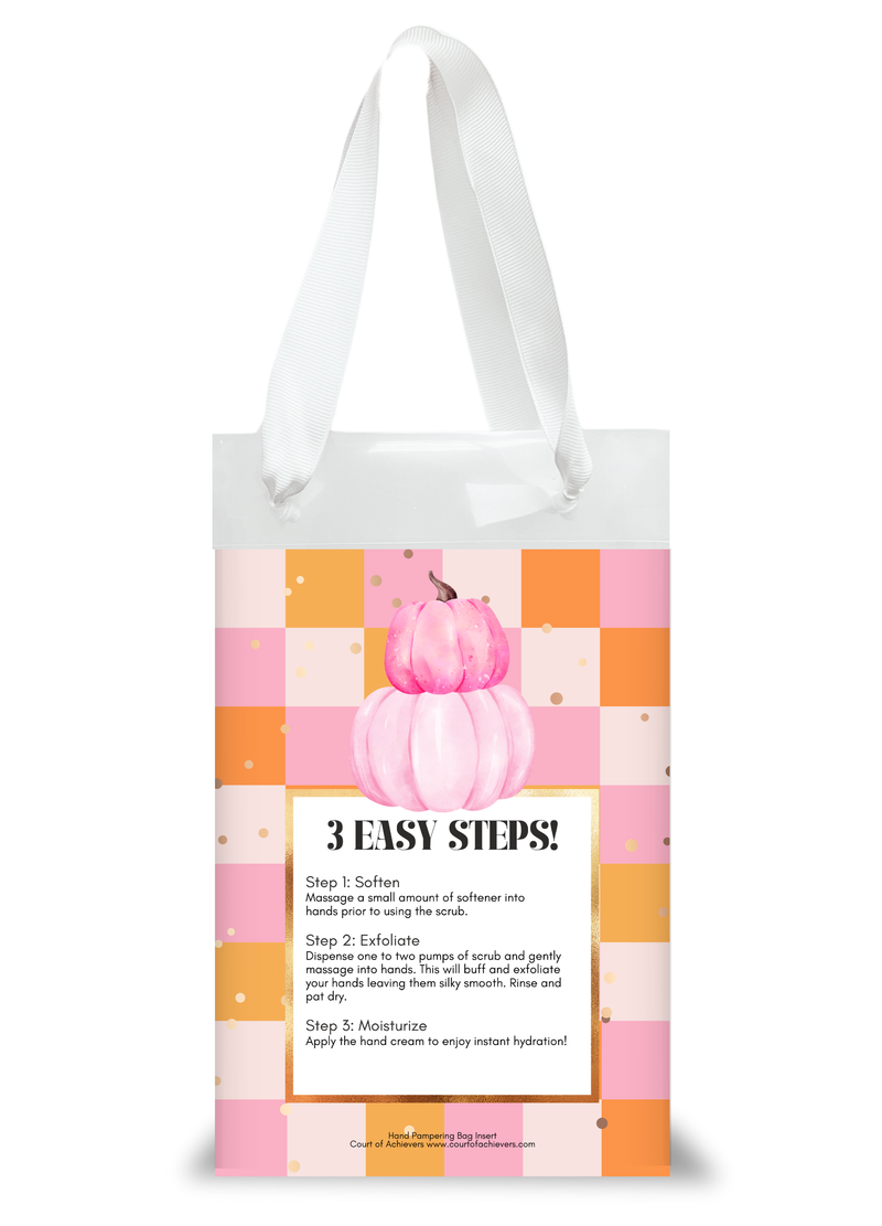 Hey Pumpkin Pampering Hand Set Insert