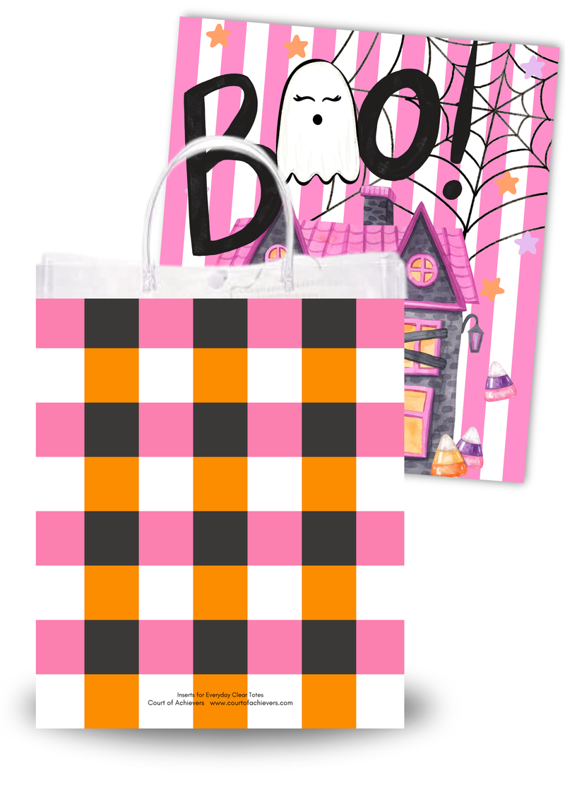 Boo-tiful Clear Bag Inserts
