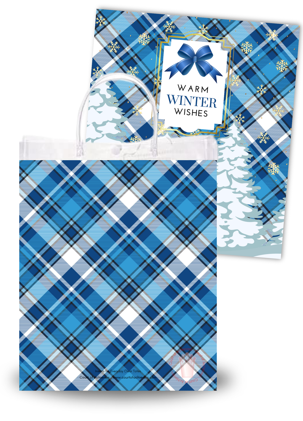Winter Wishes Clear Bag Insert