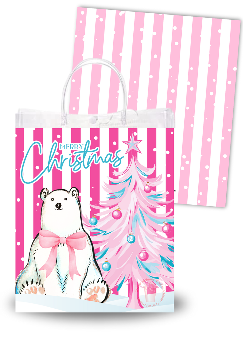 Merry Christmas Clear Bag Insert