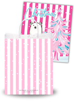 Merry Christmas Clear Bag Insert