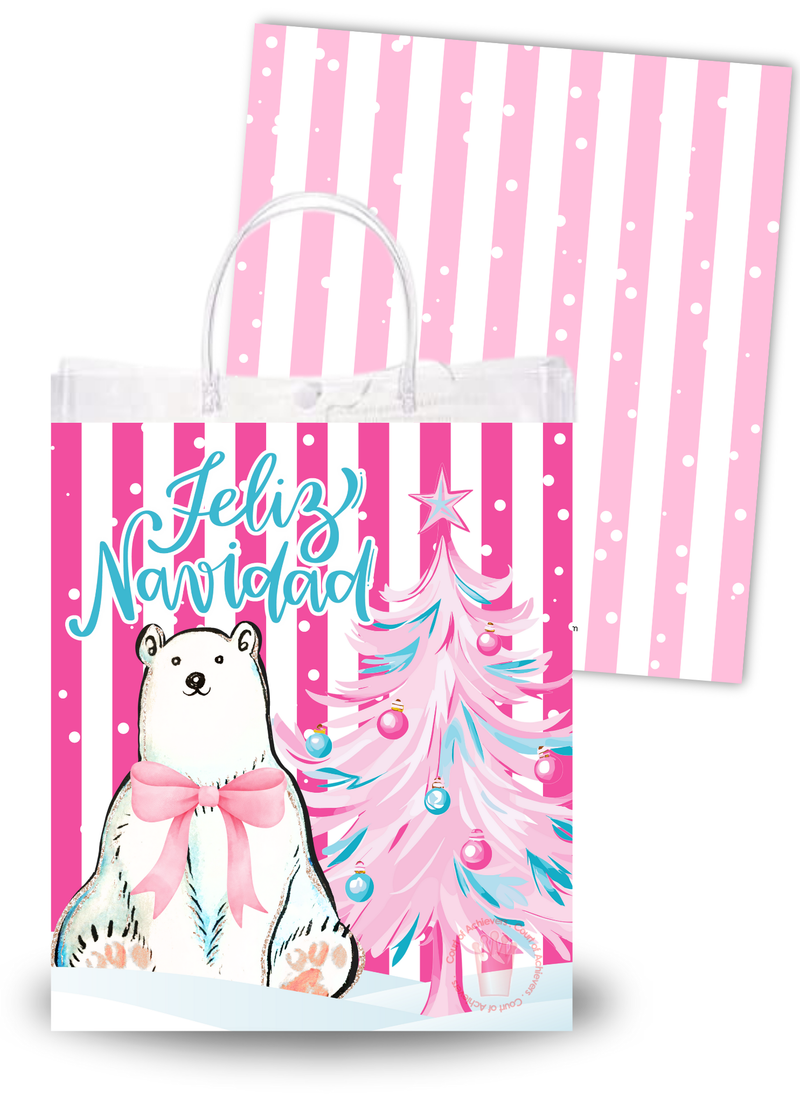 Feliz Navidad Clear Bag Insert