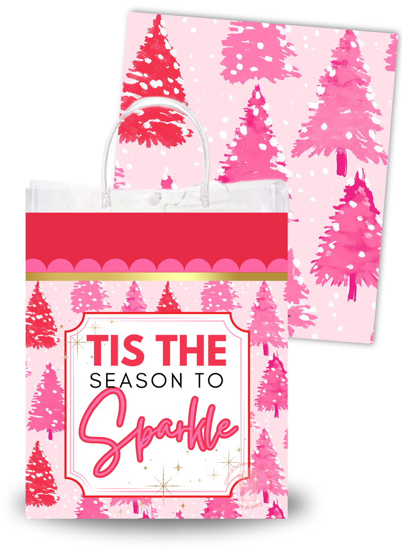 Tis the Season Clear Bag Insert