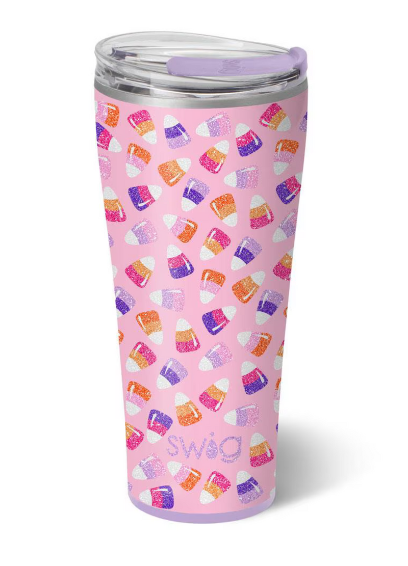 Swig© Candy Corn Tumbler 32oz
