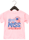 Little Miss Firecracker Kids Tee