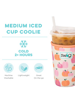 Swig® Pumpkins & Bows Iced Cup Coolie (Medium)