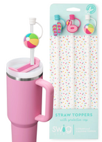 Pool Straw Topper Set