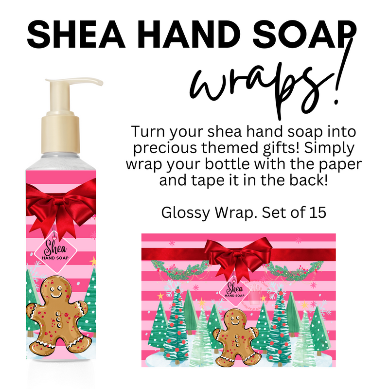 Gingerbread Shea Hand Soap Wrap