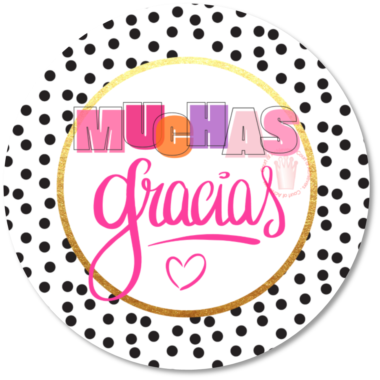 Muchas Gracias Sticker Court Of Achievers muchas-gracias-sticker-court-of-achievers