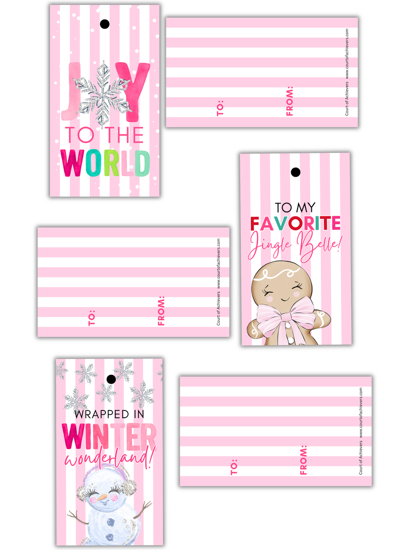 Assorted Holiday Gift Tags