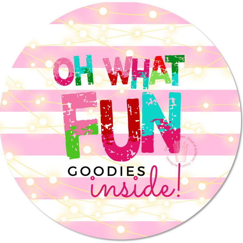 Fun Goodies Inside! Sticker