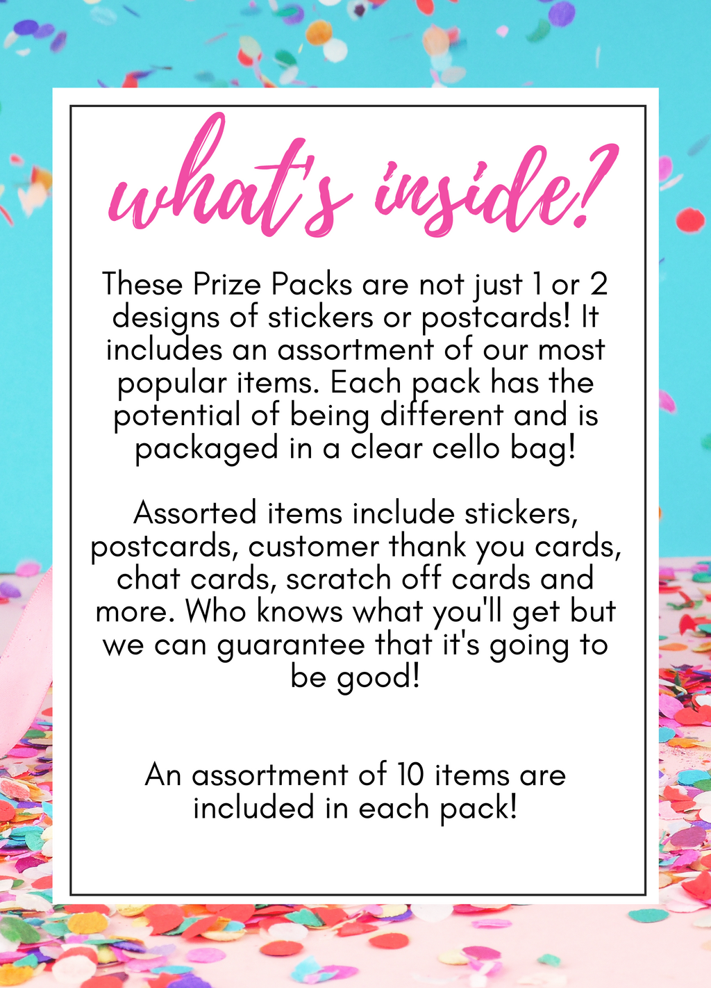 Prize Packs